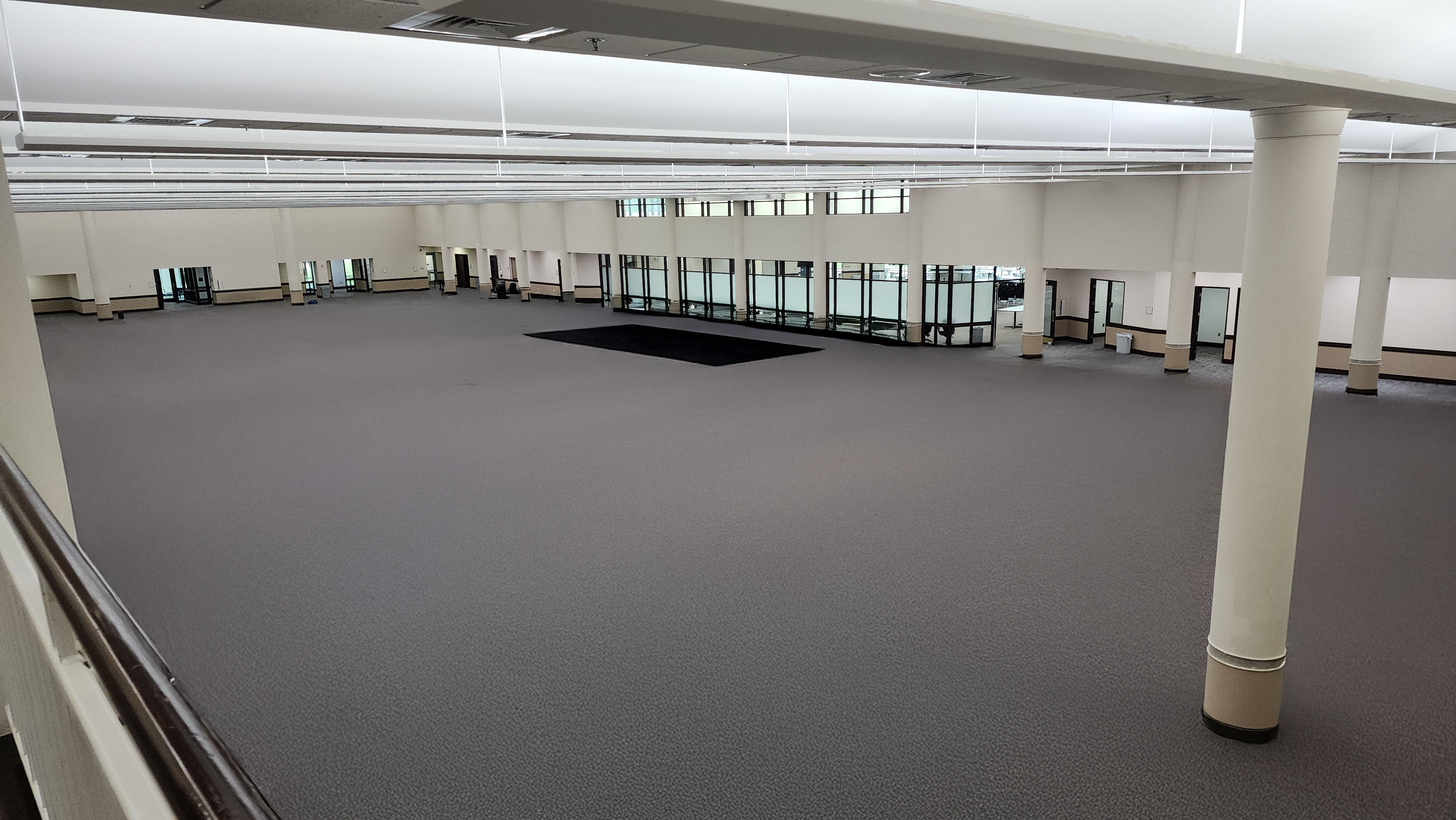 Large open event space with high ceilings at The Atlantis Center